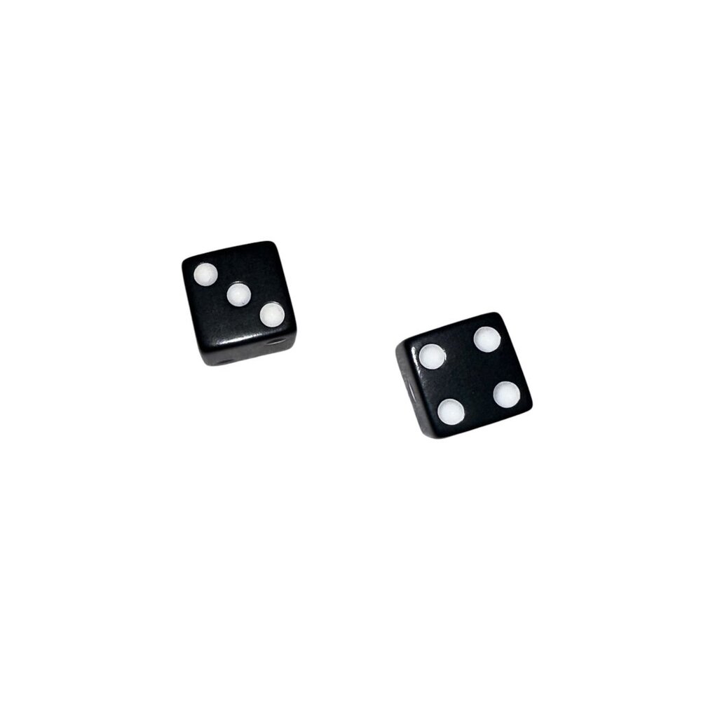 Vintage 2002 Clue Set of 2 Dice Replacement Parts Parker Brothers